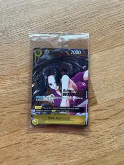 One Piece Card Game Boa Hancock Pre-Release Event Winner P-115 Near Mint Sealed - Image 1