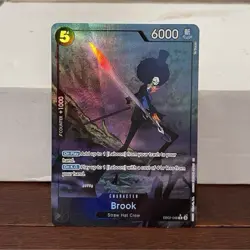 Bandai One Piece Brook Alt Art Foil Rare EB02-048 EN - Image 1
