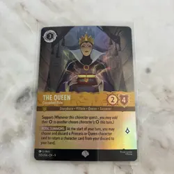 The Queen - Conceited Ruler 205/204 Epic Holofoil Fabled NM Disney Lorcana - Image 1