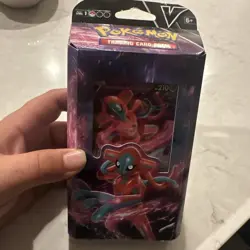 Pokemon Trading Cards - V Battle Deck - DEOXYS V (60-Card Deck) - New - Image 3