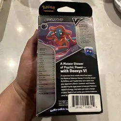 Pokemon Trading Cards - V Battle Deck - DEOXYS V (60-Card Deck) - New - Image 4