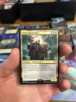 Sister Hospitaller - Lightly Played MTG Universes Beyond: Warhammer 40K - Image 3