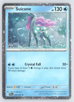 Suicune (Cosmos Holo) 026/094 Pokemon Miscellaneous Cards & Products Holo NM - Image 1