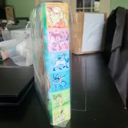 Eevee Evolutions Pokemon Binder For Card Collecting 4 Card Sleeves Per Page - Image 5