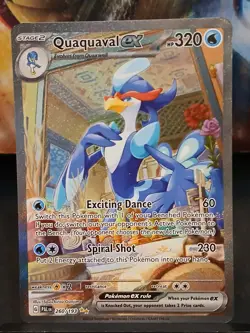 Quaquaval EX 260/193 Sv02 Paldea Evolved English Pokemon Cards Sir NM - Image 2
