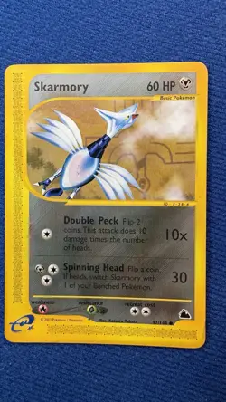 Skarmory 97/144 Skyridge Regular. Note: Look At Back Of Card. ￼ - Image 2