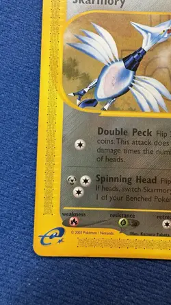 Skarmory 97/144 Skyridge Regular. Note: Look At Back Of Card. ￼ - Image 5
