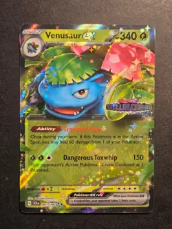 Venusaur ex (Stellar Crown Stamp) Double Rare Misc. Cards & Products 001/142 NM - Image 1