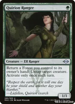 MTG Quirion Ranger 285 Modern Horizons 2 LP Magic - Image 1