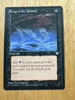 MTG Songs of the Damned Ice Age Regular Common LP - Image 1