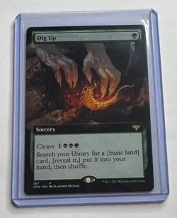 DIG UP (EXTENDED ART) 387 INNISTRAD: CRIMSON VOW RARE MAGIC: THE GATHERING NM/M - Image 1