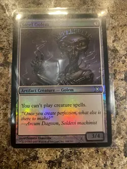 Steel Golem 10th Edition Foil - Image 1
