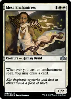 x4 Mesa Enchantress U MTG Dominaria Remastered M/NM, English - Image 1