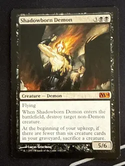 1x Shadowborn Demon (115) Core Set 2014 MP MTG Magic the Gathering x1 MKE - Image 1