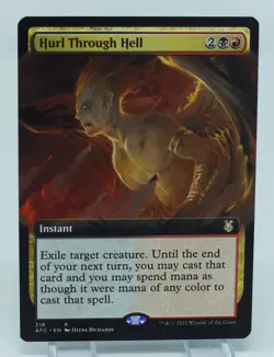 Magic the Gathering Adventures Forgotten Realms Commander #318 Hurl Through Hell - Image 3