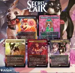 MTG Secret Lair Dogs Are Better Than Cats [SEALED NEW] Magic the Gathering - Image 1