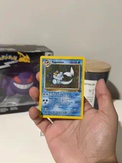 Vaporeon 12/64 Jungle Holo Pokemon TCG - Image 3