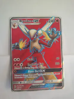 The Pokemon Company SM Celestial Storm Blaziken GX 153/168 UR Full Art Holo EN - Image 1