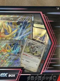*New/Sealed Pokemon TCG Hop’s Zacian ex Box - 4 Boosters - 3 Foils - 1 Oversized - Image 4