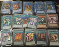 45 CARD SKY STRIKER DECK CORE ENGAGE ANCHOR LINKAGE HAYATE KAGARI YUGIOH PLAYSET - Image 1