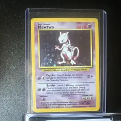 1999 Pokemon TCG Mewtwo 10/102 Base Set - Image 1