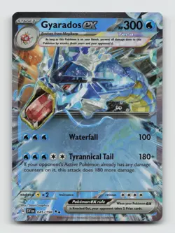 Gyarados ex 045/198 Double Rare SVI Scarlet & Violet Pokemon Holo NM/M - Image 1