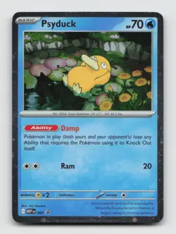 Psyduck 007 (Cosmos Holo) Promo MEP ME: Mega Evolution Promo Holo Pokemon NM/M - Image 1
