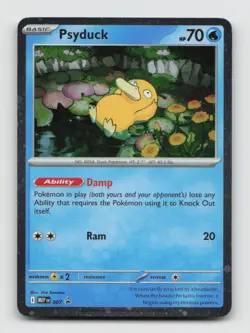 Psyduck 007 (Cosmos Holo) Promo MEP ME: Mega Evolution Promo Holo Pokemon NM/M - Image 1