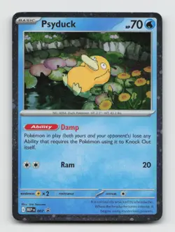 Psyduck 007 (Cosmos Holo) Promo MEP ME: Mega Evolution Promo Holo Pokemon NM/M - Image 1