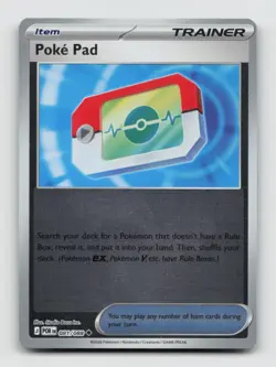 Poke Pad 081/088 Uncommon ME03 Perfect Order Pokemon Reverse Holo NM/M - Image 1