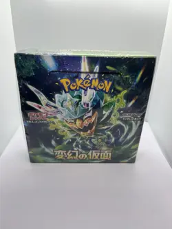 Pokemon Mask Of Change Sv6 Japanese Booster Box - Factory Sealed - Dented - Image 1