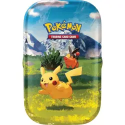 New ASCENDED HEROES Pikachu Mini Tin - 2 X Booster Packs! Pokemon - EXPRESS POST - Image 1