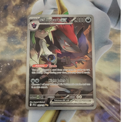 Pokemon TCG N's Zoroark EX Sv09 Journey Together Holo 185/159 Special Rare - Image 1