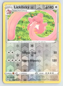 Lickilicky 139/196 Pokemon Lost Origin Reverse Holo Uncommon Near Mint - Image 1