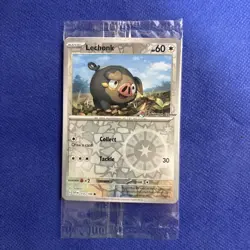 Lechonk POKEMON CENTER Stamp 155/198 Reverse Holo Sealed Promo (a) - Image 1