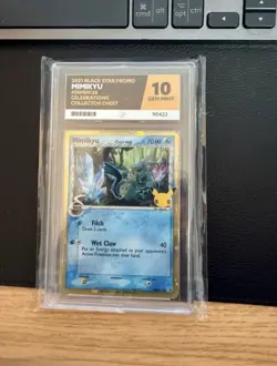 Pokemon Mimikyu Black Star Promo SWSH136 25th Celebrations ACE 10 (Perf Subs!) - Image 1
