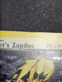 Rocket's Zapdos 15/132 Gym Challenge Unlimited Holo Rare Swirl Pokemon TCG - Image 5