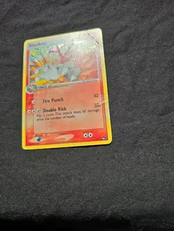 Pokemon TCG Blaziken Holo Rare Card 1/17 Pop Series 1 HP - Image 2
