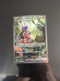 Koraidon ex 247/198 Special Illustration Rare Scarlet & Violet Pokemon TCG - Image 1