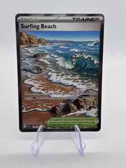 ME04: Chaos Rising #114/086 Surfing Beach - Image 1