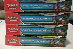 LOF OF 4 Pokemon Incineroar Ex & Torterra Ex Special Collection Box Sealed - Image 4