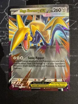 Mega Skarmory ex 055/088 Double Rare Perfect Order Pokemon NM - Image 1
