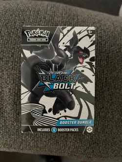 Pokemon TCG Scarlet & Violet Black Bolt Booster Bundle Box Factory Sealed - Image 1