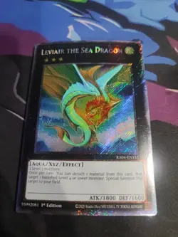 Yu-Gi-Oh! Leviair the Sea Dragon RA04-EN155 Platinum Secret Rare - Image 1