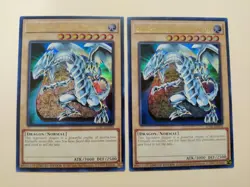 2x Blue-Eyes White Dragon LC01-EN004 Ultra Rare NM - Image 1