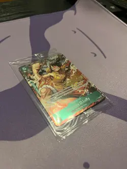 Monkey.D.Luffy P-135 Winner Stamp OP16 Pre-Release Event Promo Card Sealed - Image 3