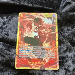 ONE PIECE TCG Portgas D. Ace OP16-118 SEC The Time of Battle ENGLISH SEC - Image 5