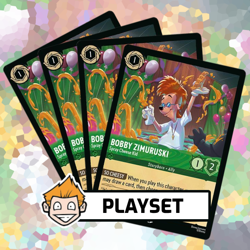 4x Bobby Zimuruski - Spray Cheese Kid (#78) Playset - Disney Lorcana, Fabled - Image 1