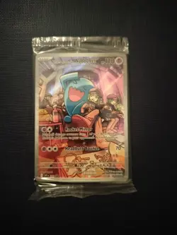 Pokemon Team Rocket’s Wobbuffet #203 Black Star Promo Card Sealed - Image 1
