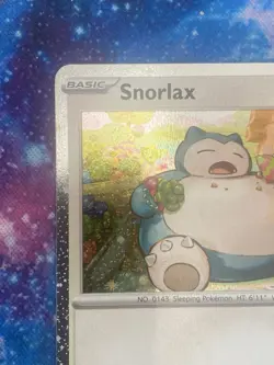 Snorlax SVP122 Black Star Promo Scarlet & Violet Holo Pokemon Card - Image 5